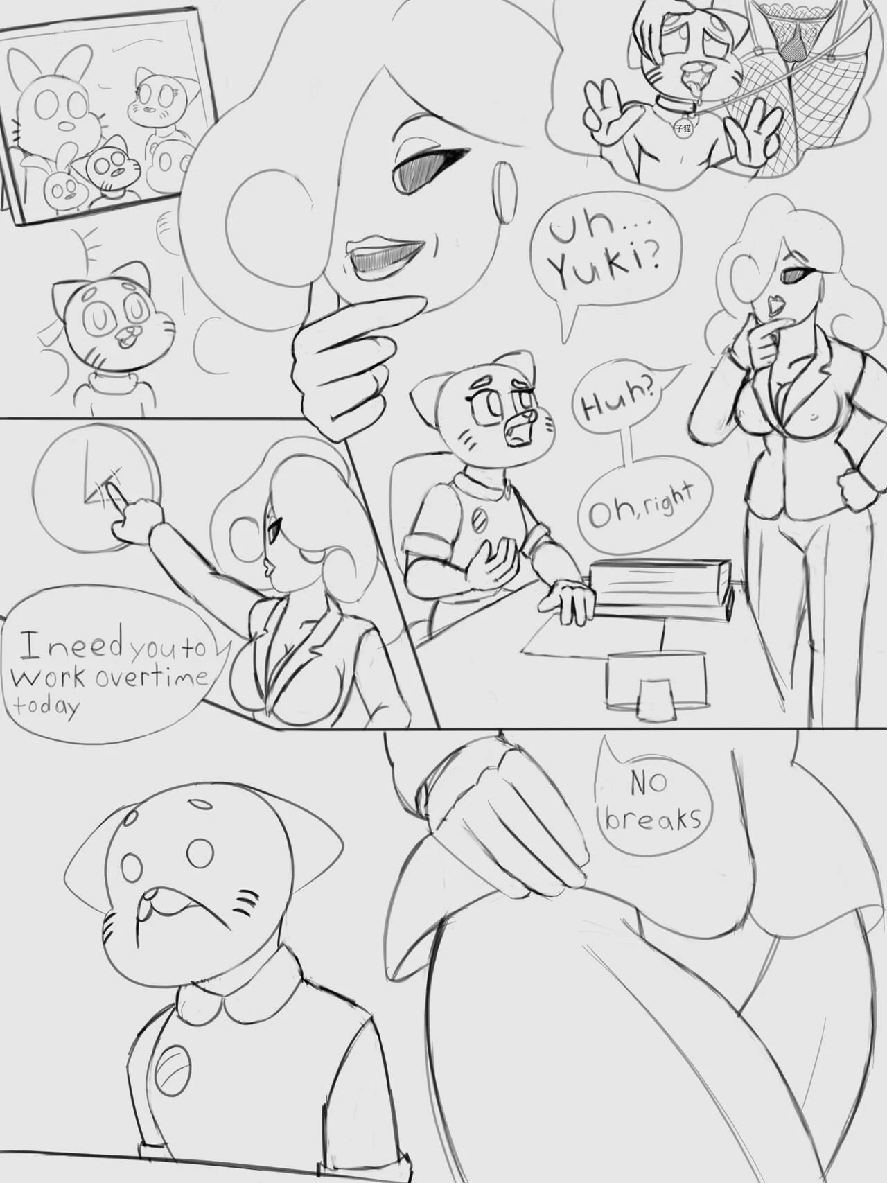 Head's in the Cloud porn comic picture 3