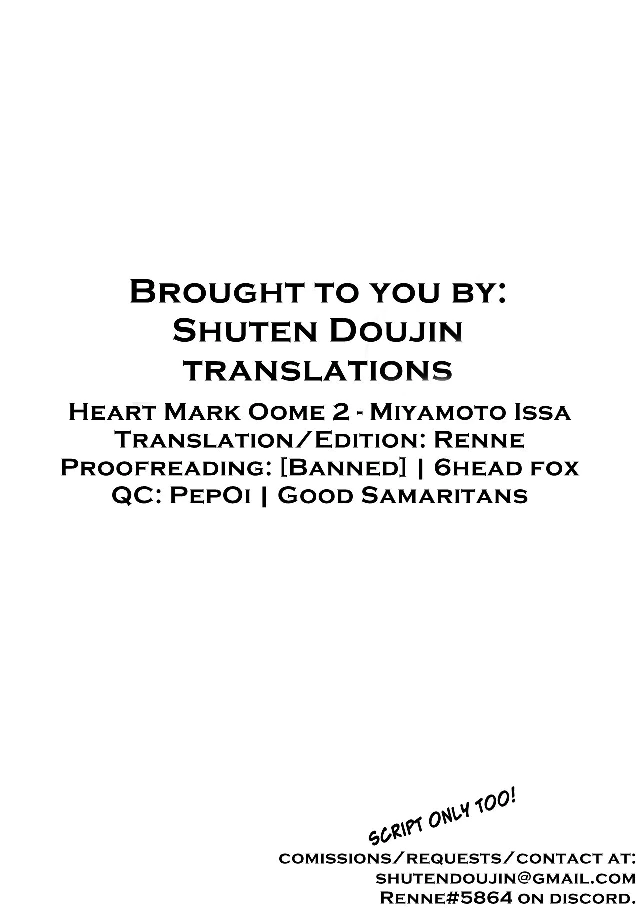 Heart Mark Oome Pt. 2 porn comic picture 27