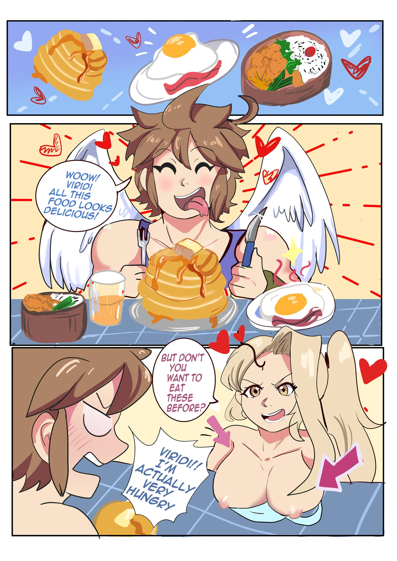 Heavenly breakfast porn comic picture 20