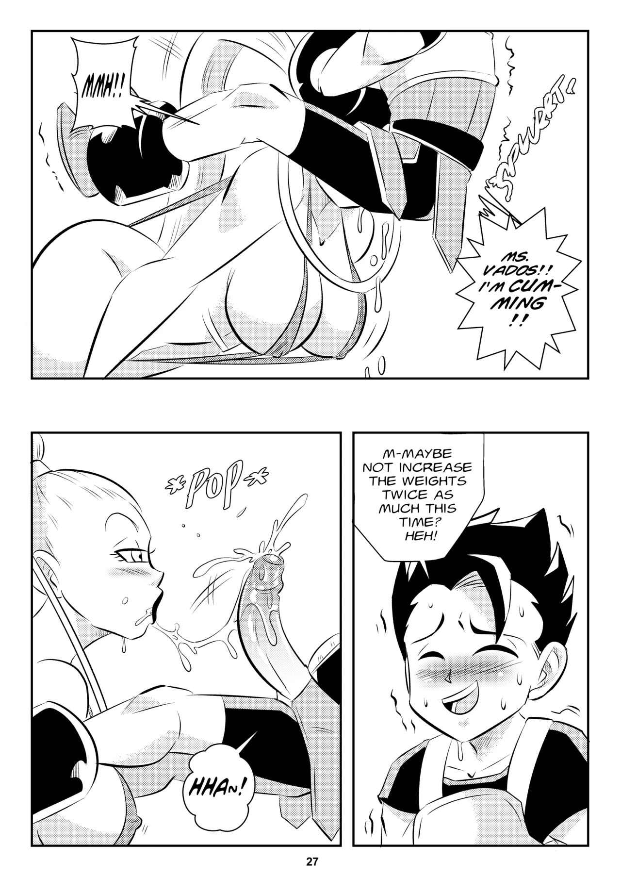 Heavenly Training porn comic picture 28