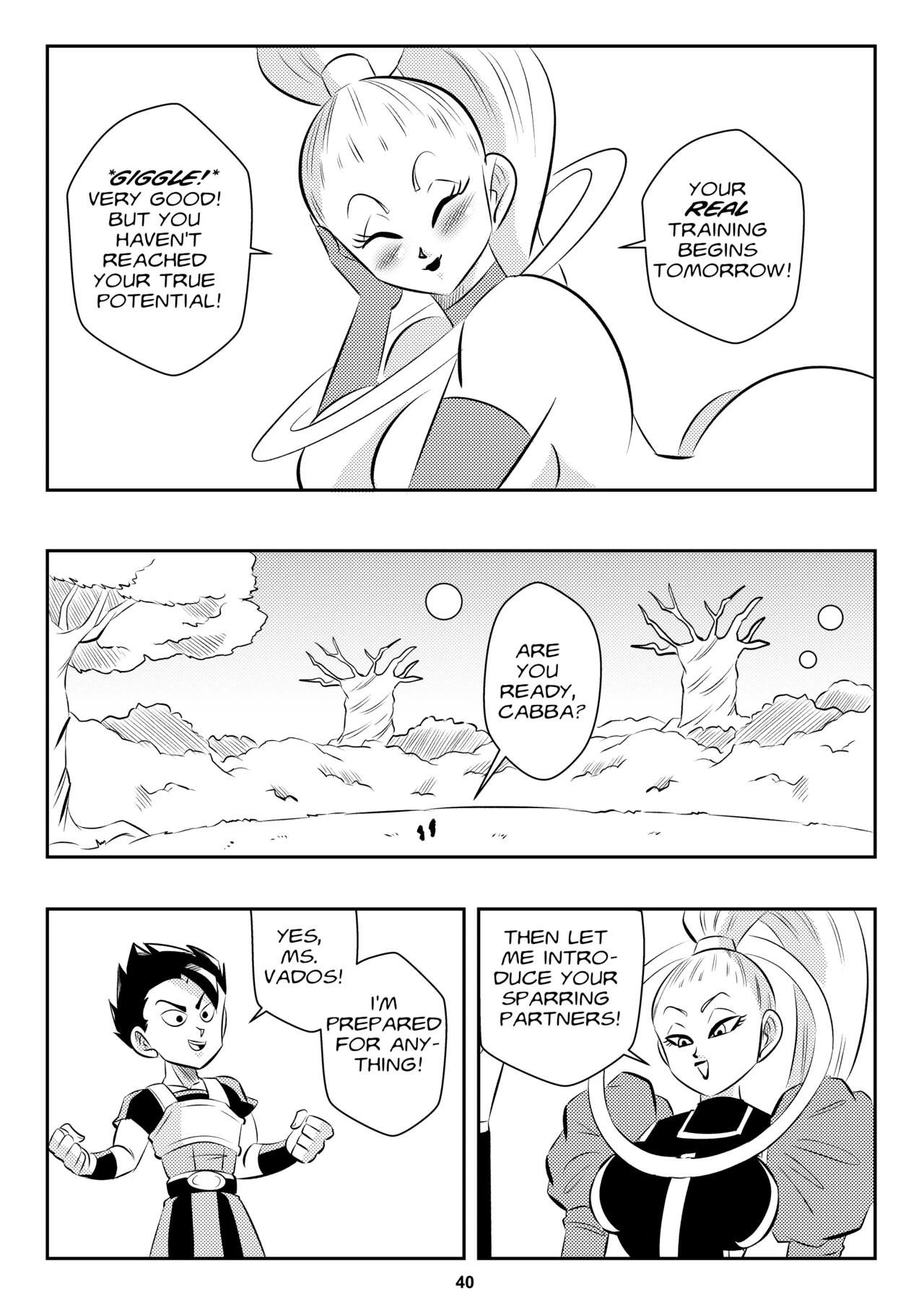 Heavenly Training porn comic picture 41