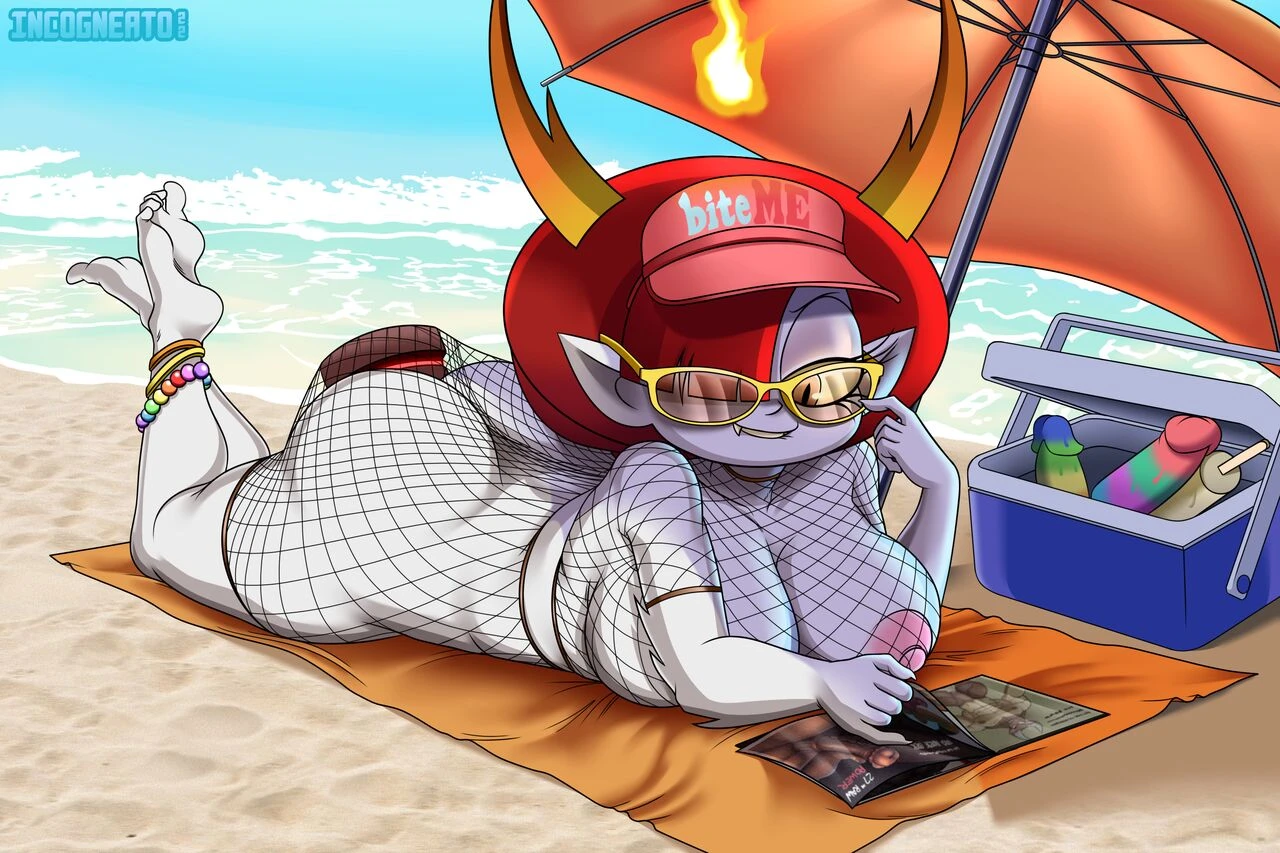 Hekapoo beach porn comic picture 10