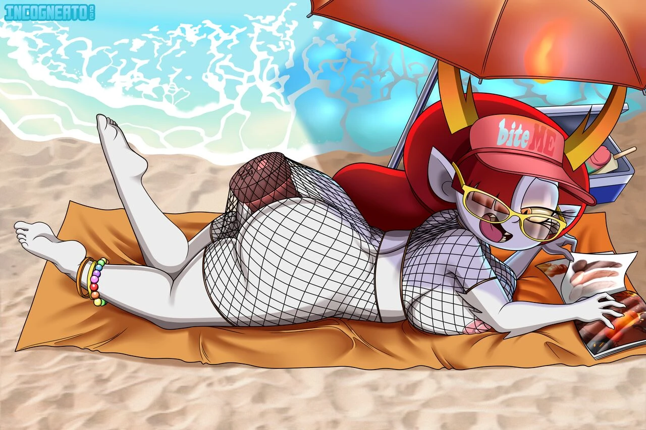 Hekapoo beach porn comic picture 11
