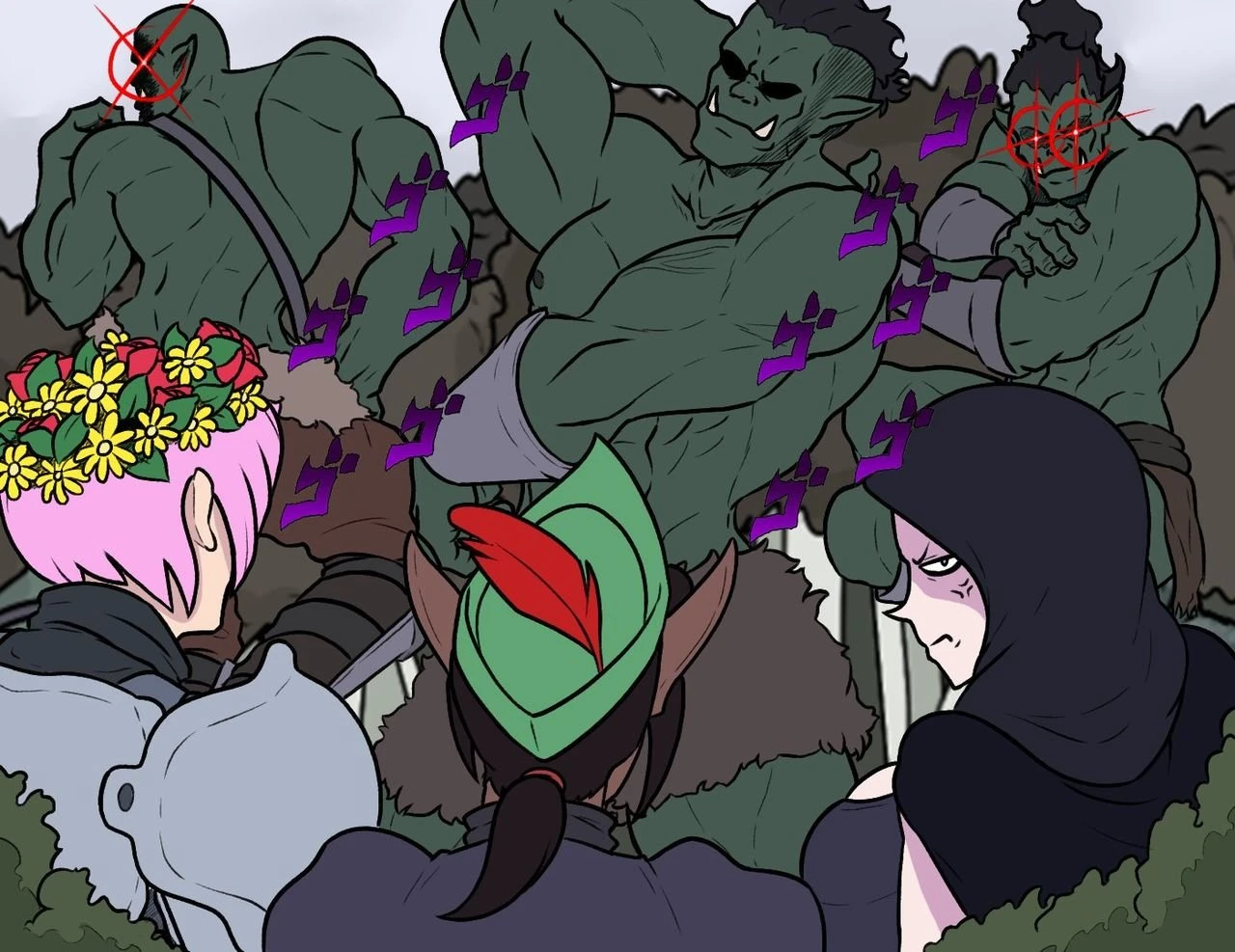 Hellonearthiii OC's (Various Artists) porn comic picture 285