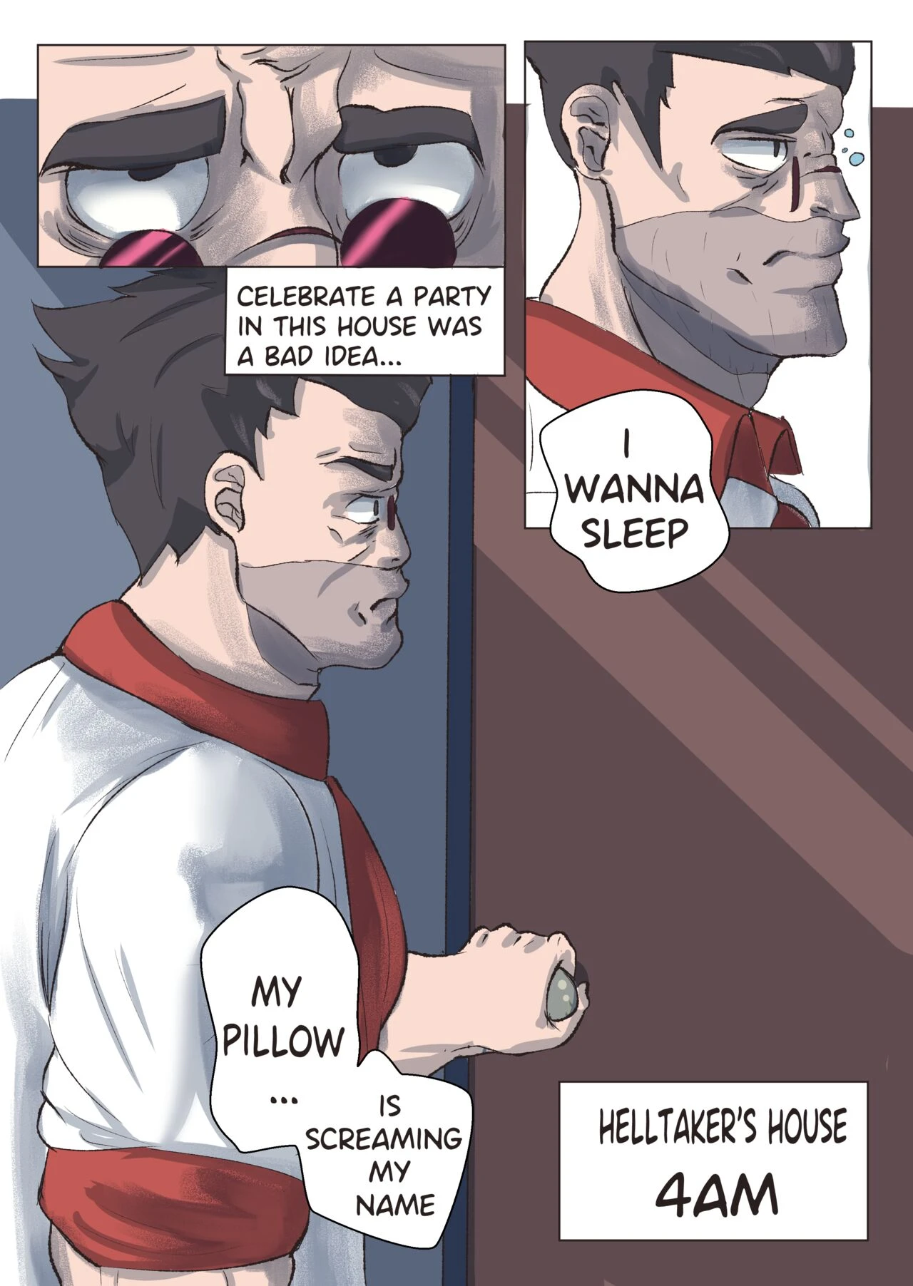 Helltaker - After Party porn comic picture 2