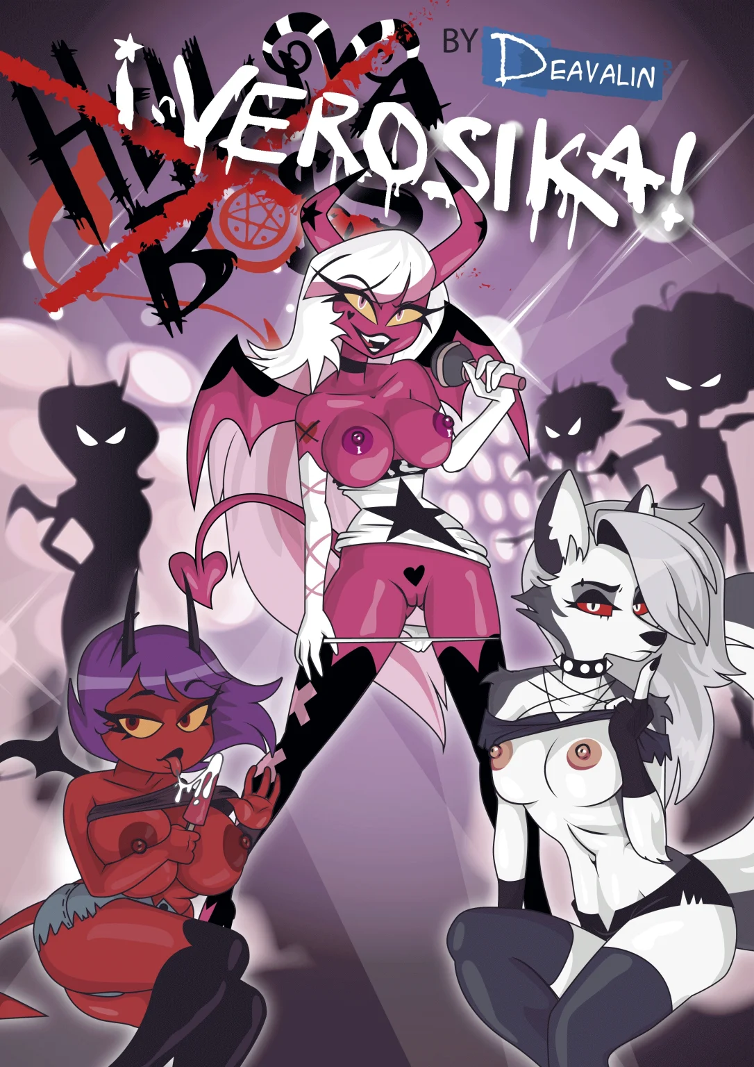 Helluva Boss Verosika! (Helluva Boss) [Deavalin] porn comic picture 1