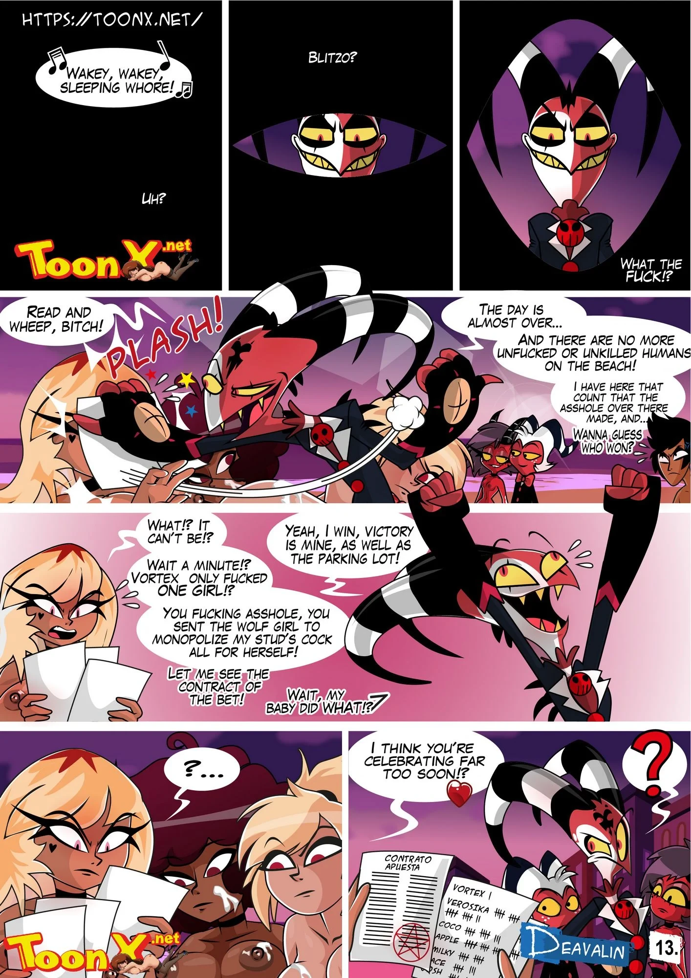 Helluva Boss Verosika! (Helluva Boss) [Deavalin] porn comic picture 14