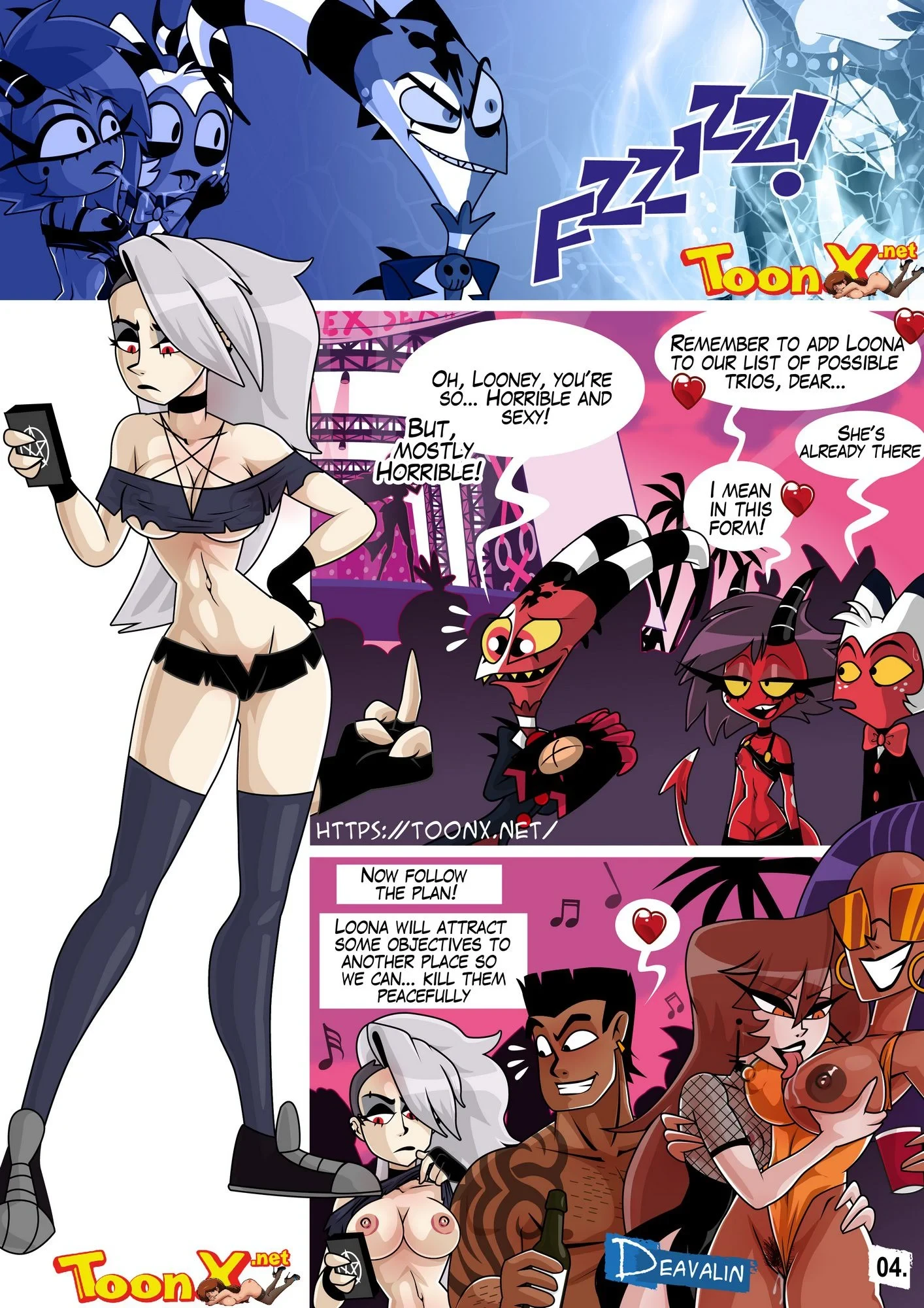 Helluva Boss Verosika! (Helluva Boss) [Deavalin] porn comic picture 5