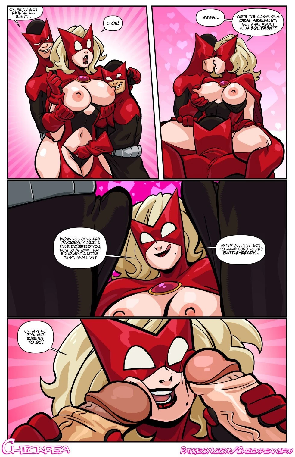 Henchmen Tryout porn comic picture 2