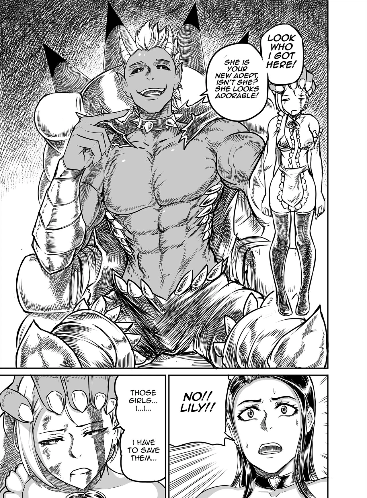 Hentai Demon Huntress 12 porn comic picture 13