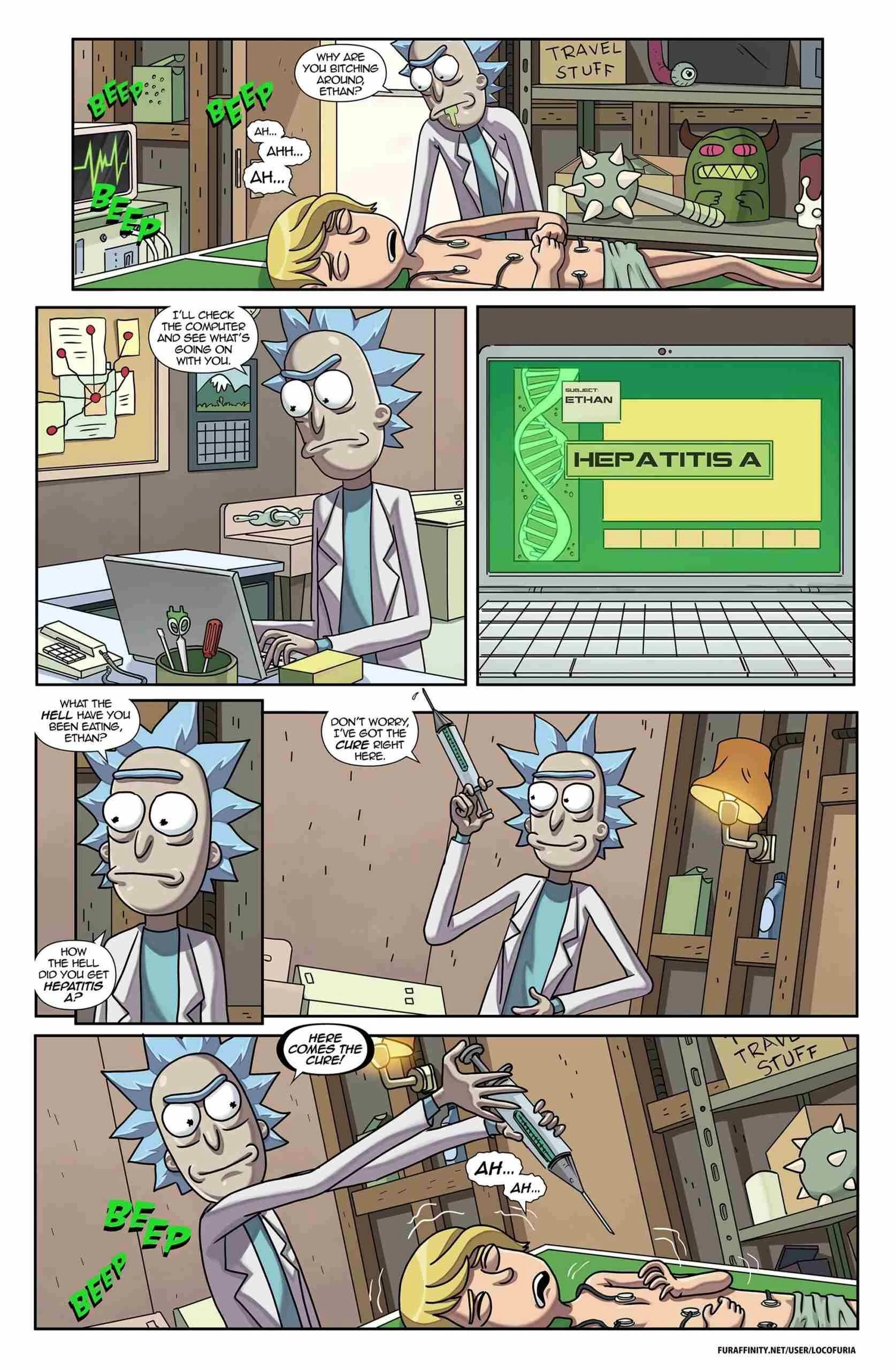 Hepatitis A porn comic picture 20