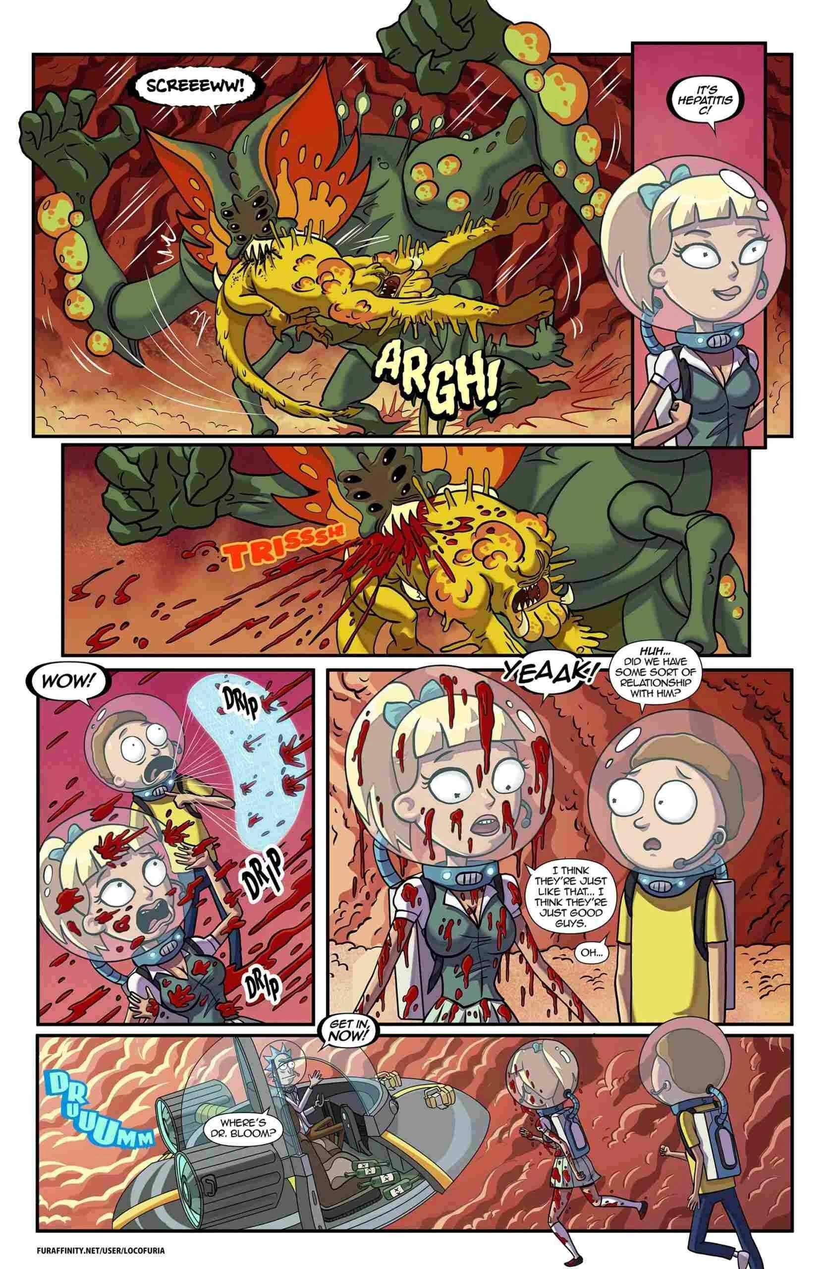 Hepatitis A porn comic picture 6