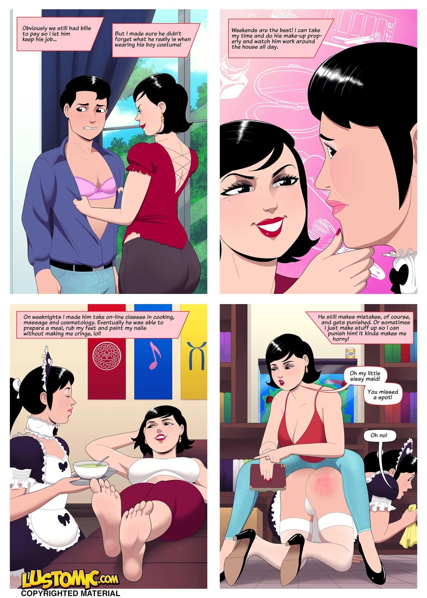 Her Hubby's Secret porn comic picture 10