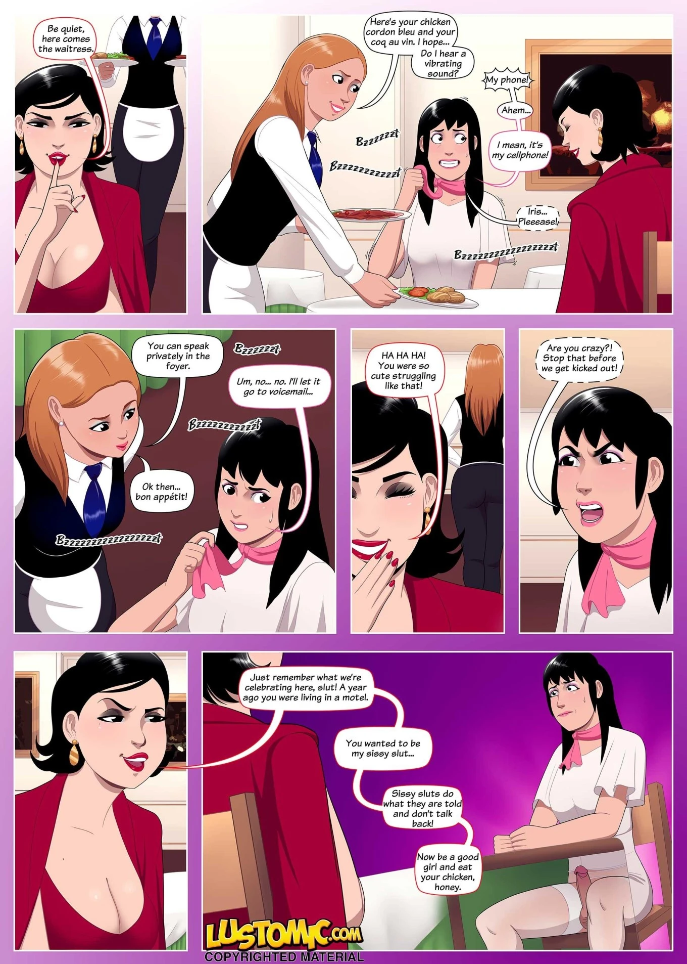 Her Hubby's Secret porn comic picture 17