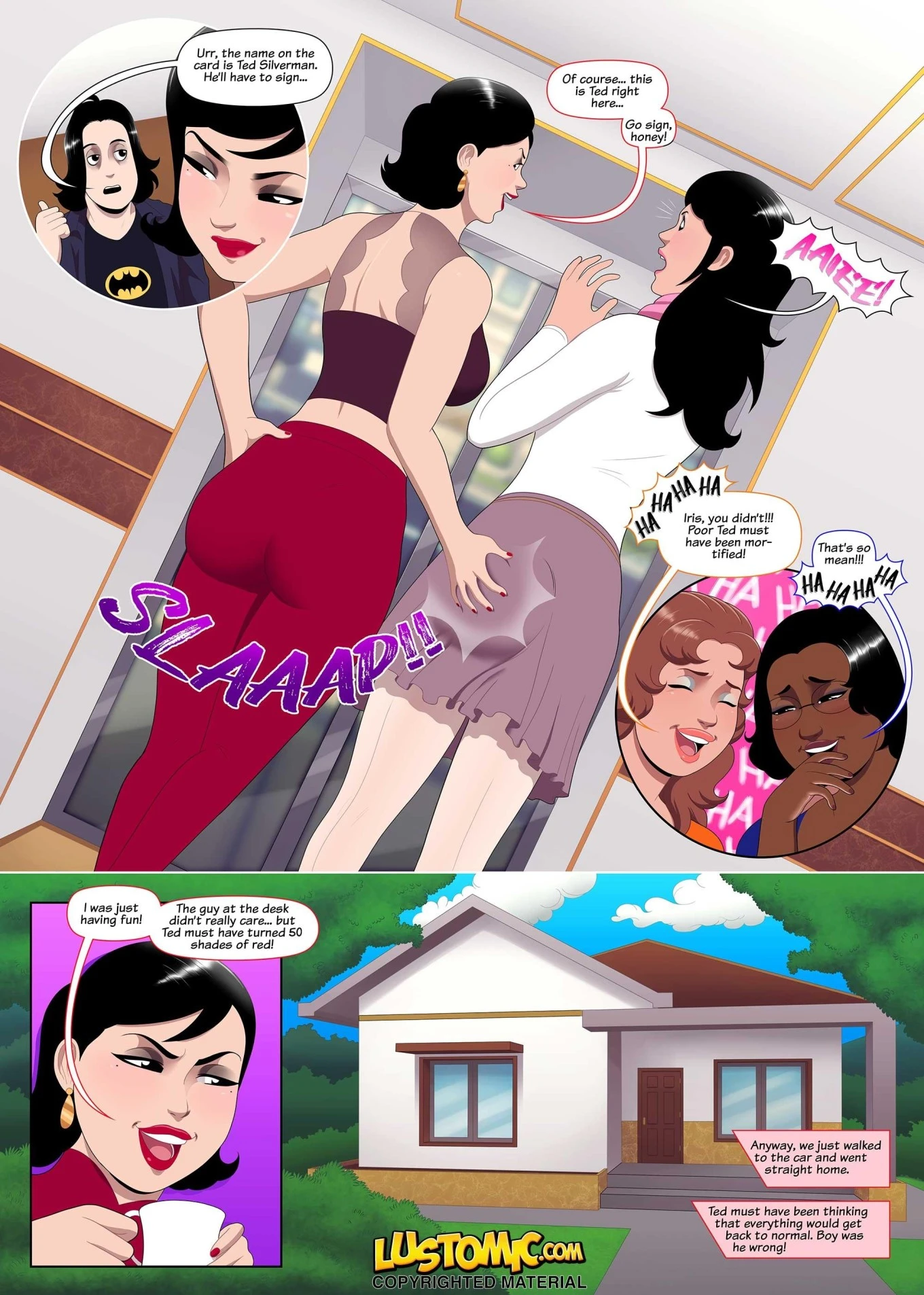 Her Hubby's Secret porn comic picture 7