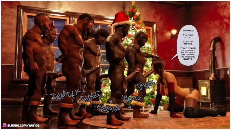 Here Cums Mrs Claus porn comic picture 5
