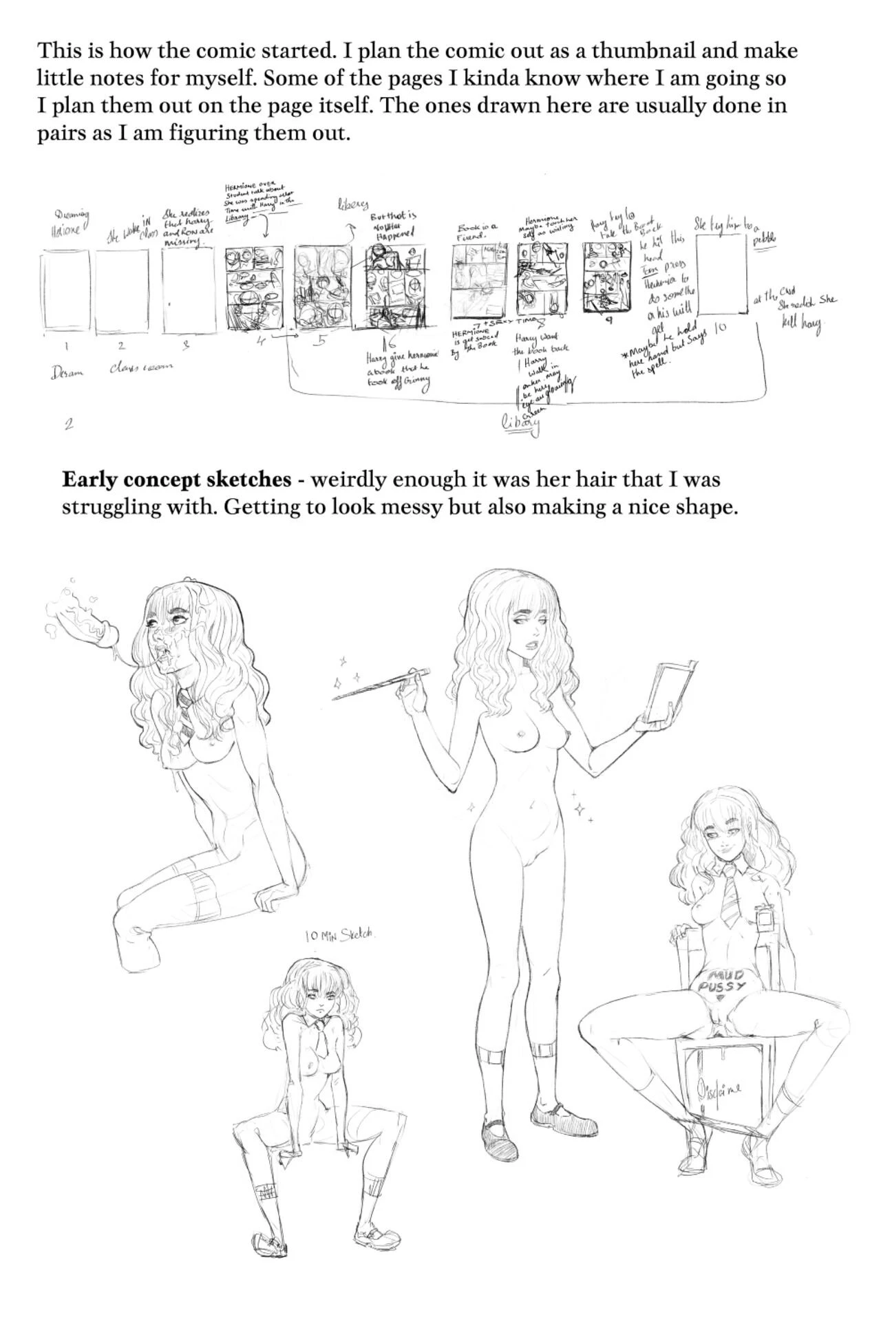 Hermione Granger and the Whorecrux porn comic picture 14