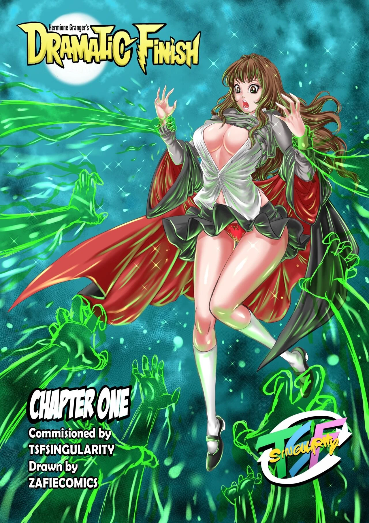 Hermione's Dramatic Finish porn comic picture 1