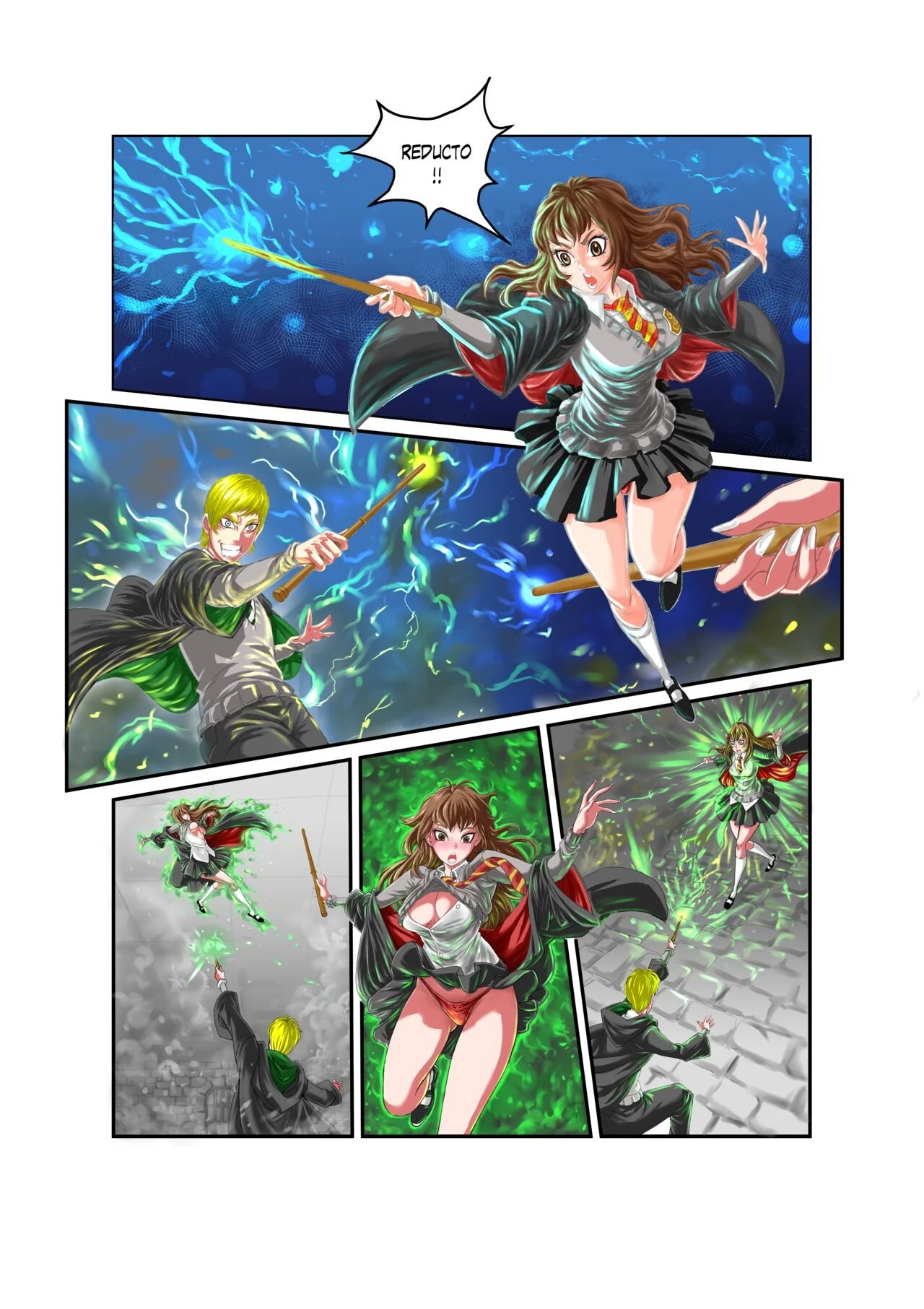 Hermione's Dramatic Finish porn comic picture 11