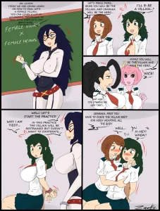 Hero Training porn comic picture 1