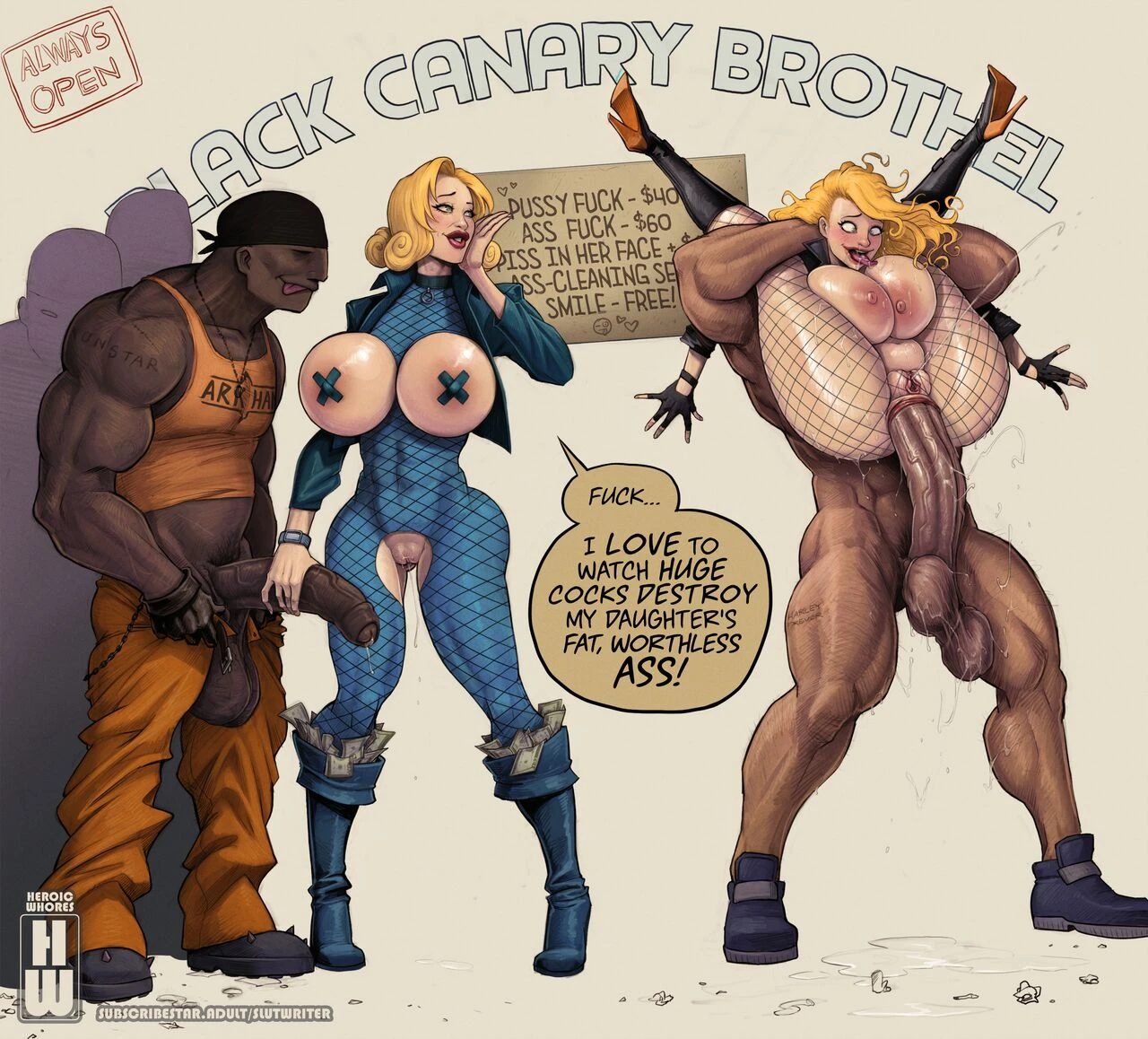 Heroic Whores - Blue porn comic picture 7