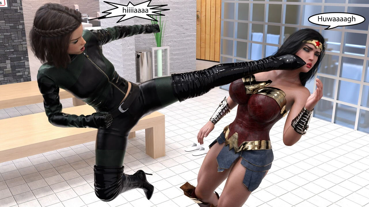 Heroine Adventures - Wonder Woman porn comic picture 42