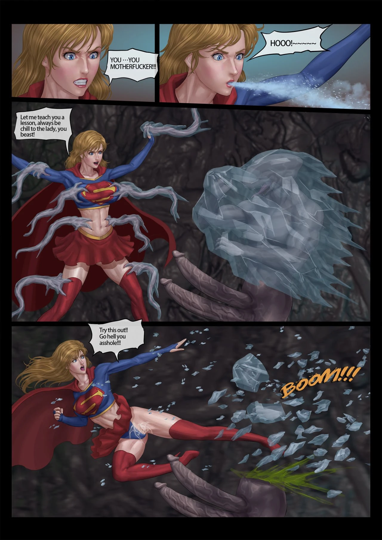Heroines' Pussyventure porn comic picture 22
