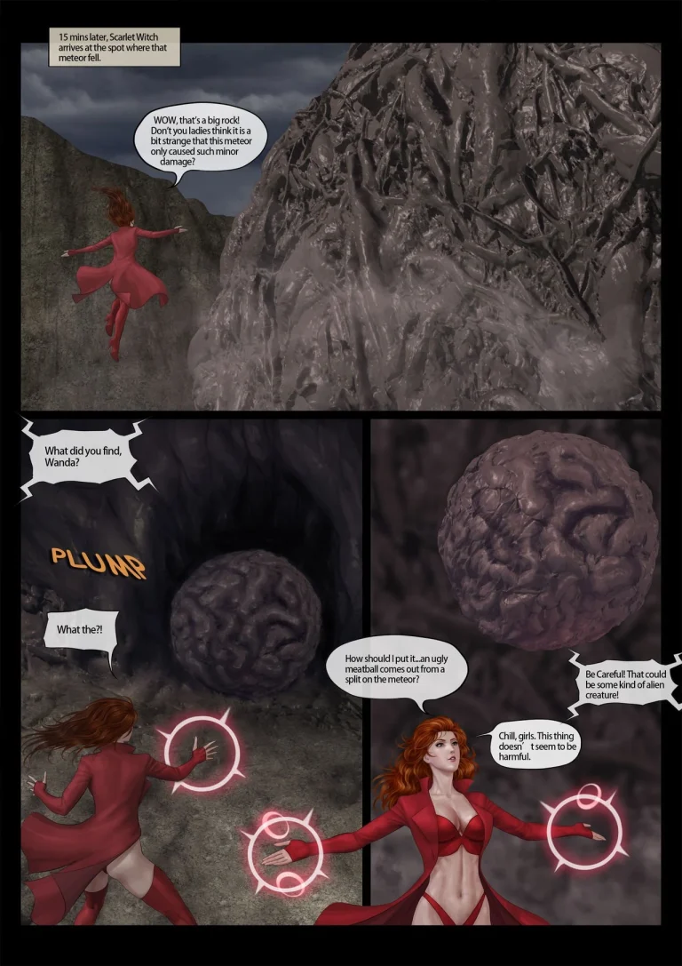 Heroines' Pussyventure porn comic picture 4