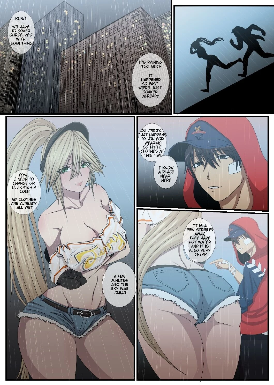 HeroWarz: Wet night with Jerry porn comic picture 2