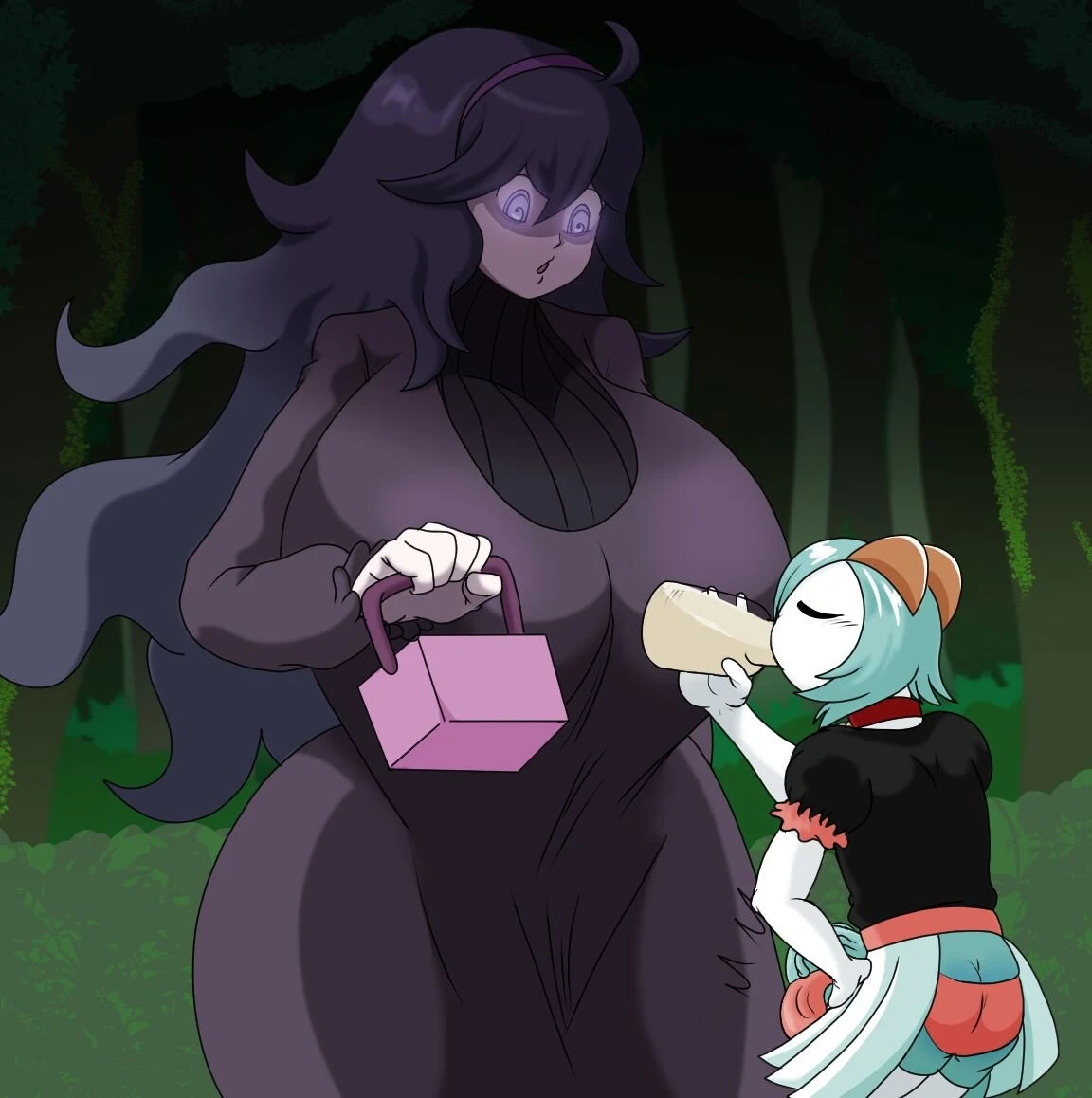 Hex Milking porn comic picture 3