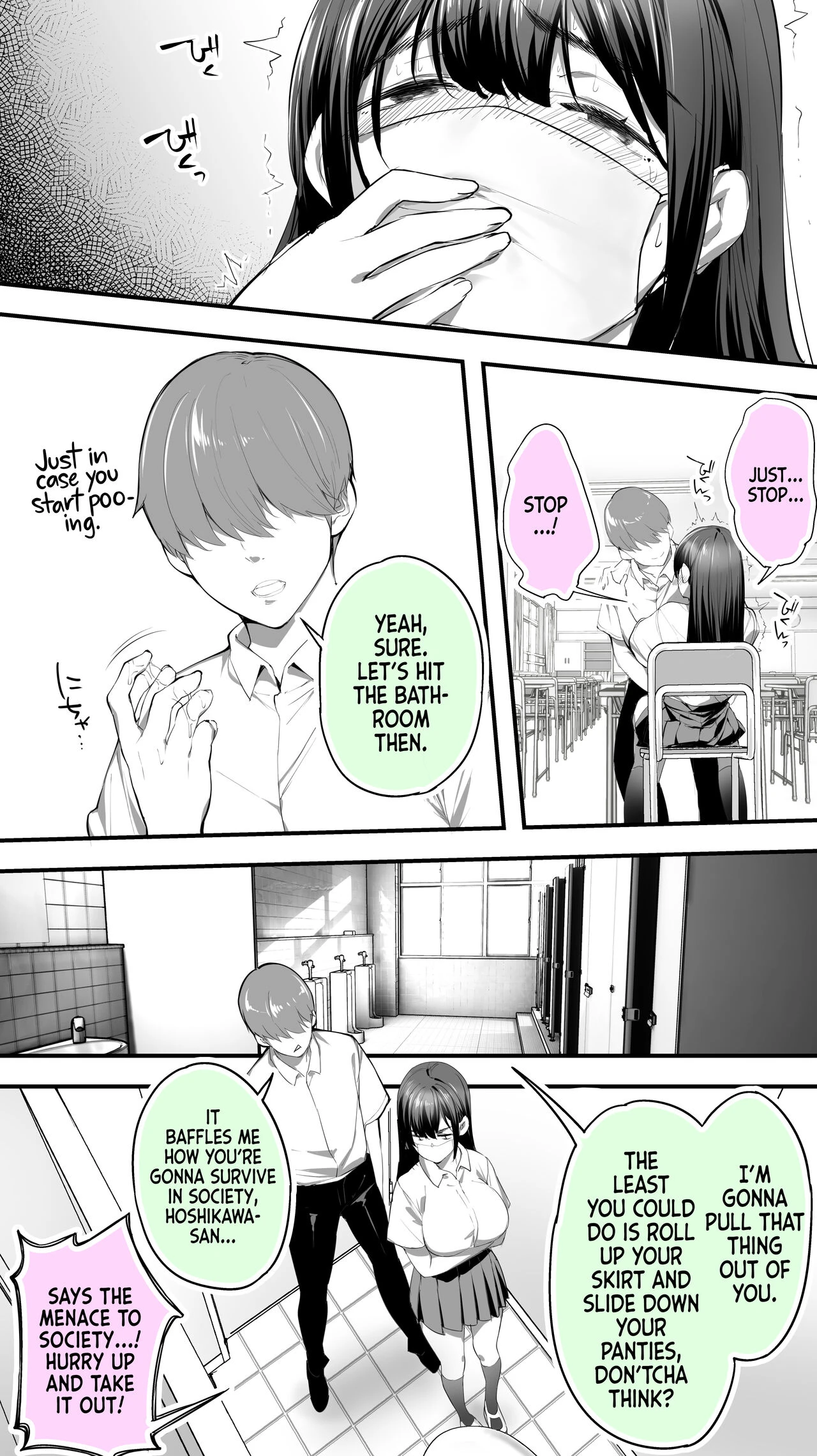 Hey, Hold your Horses, Hoshikawa-san! 2 | Okoranaide Hoshikawa-san 2 porn comic picture 8