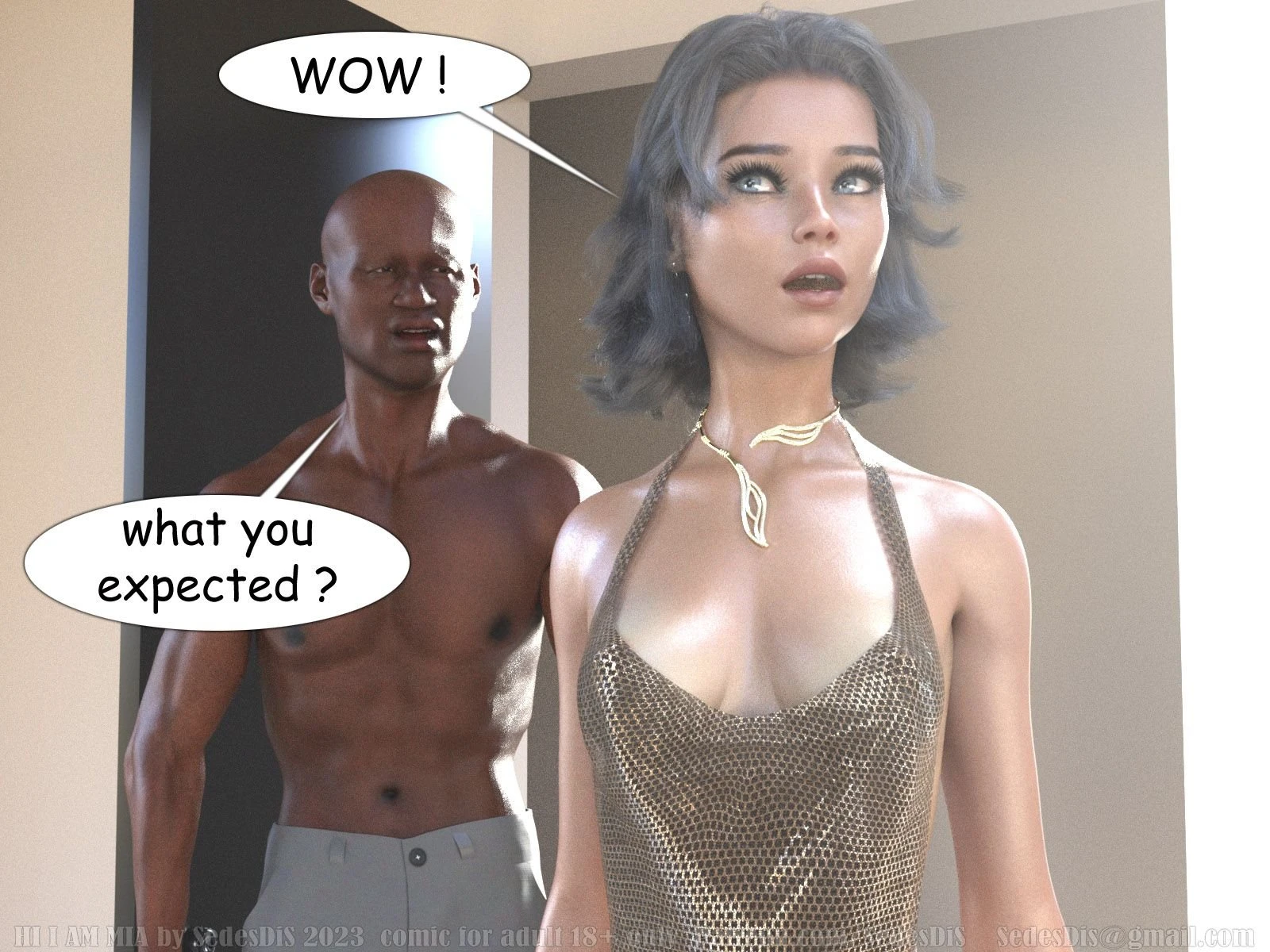 Hi, I am Mia porn comic picture 12