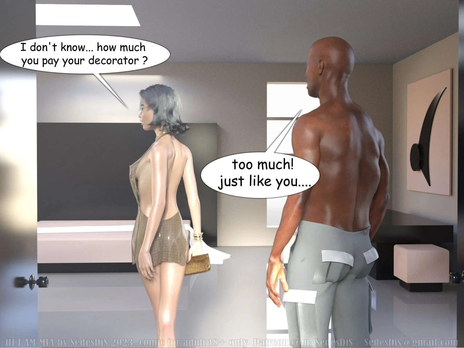 Hi, I am Mia porn comic picture 13