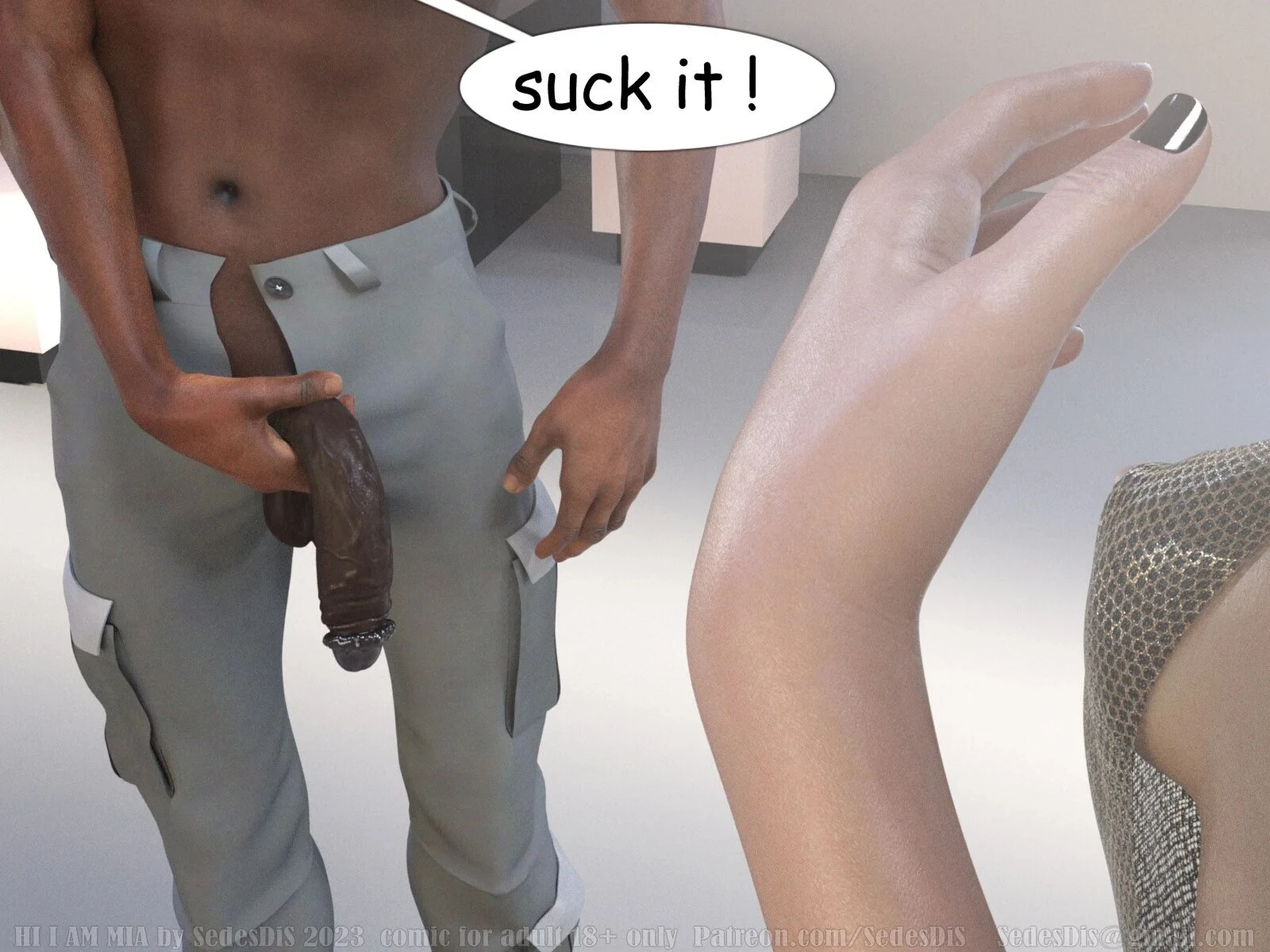 Hi, I am Mia porn comic picture 18