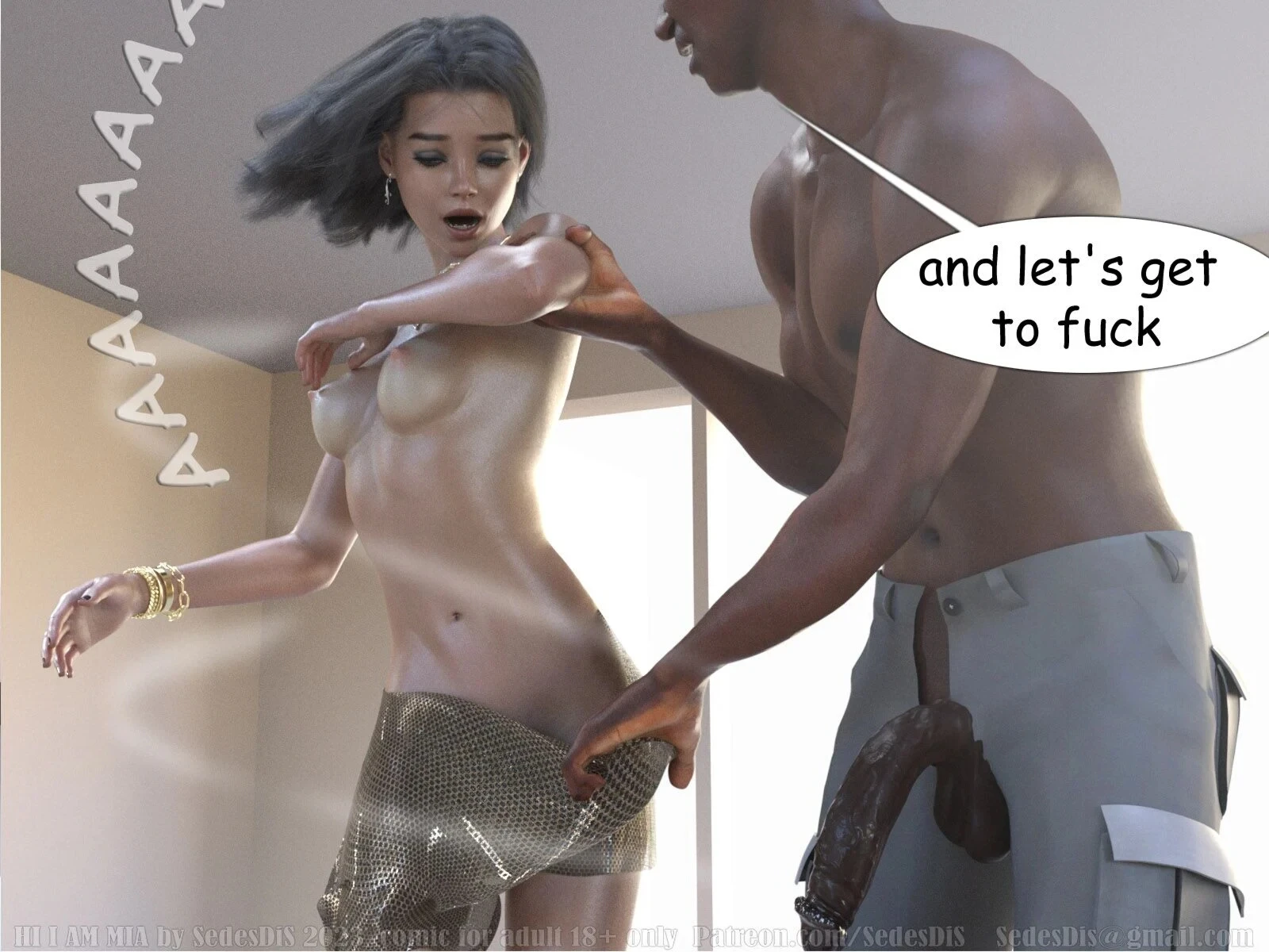 Hi, I am Mia porn comic picture 37