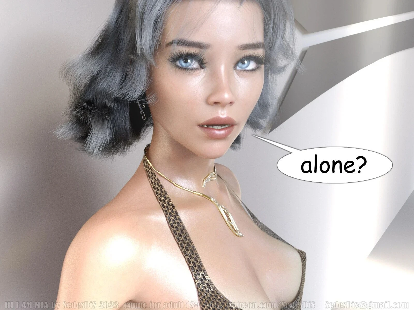 Hi, I am Mia porn comic picture 4