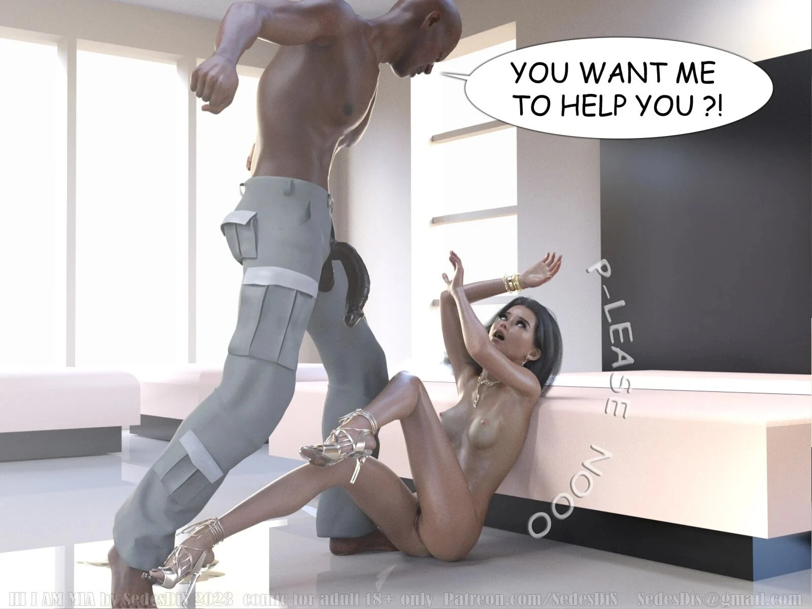 Hi, I am Mia porn comic picture 40