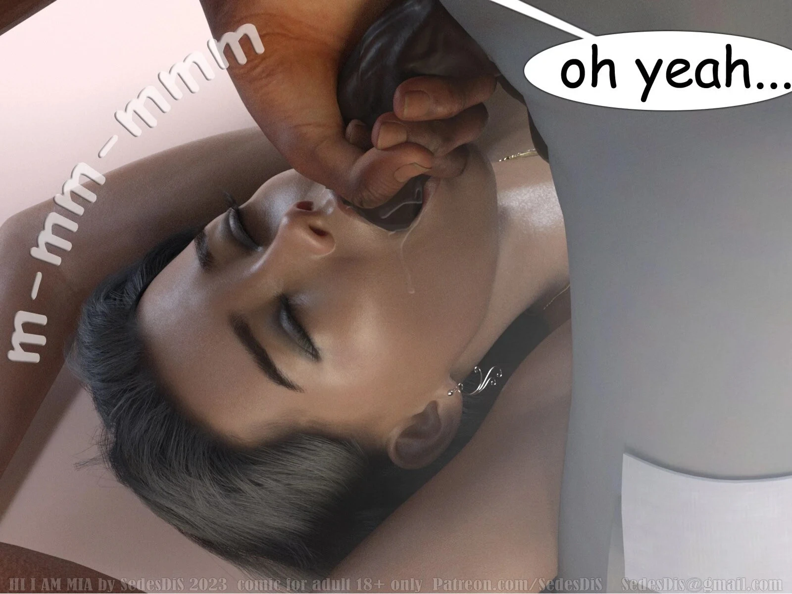 Hi, I am Mia porn comic picture 43