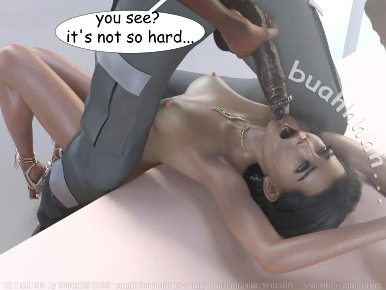 Hi, I am Mia porn comic picture 45