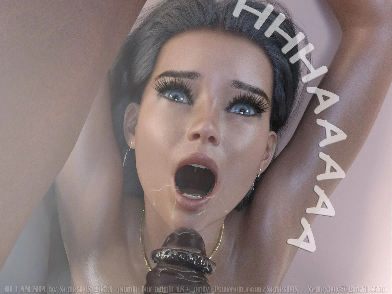 Hi, I am Mia porn comic picture 48