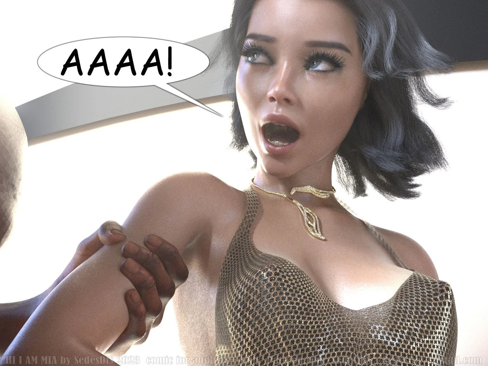 Hi, I am Mia porn comic picture 6