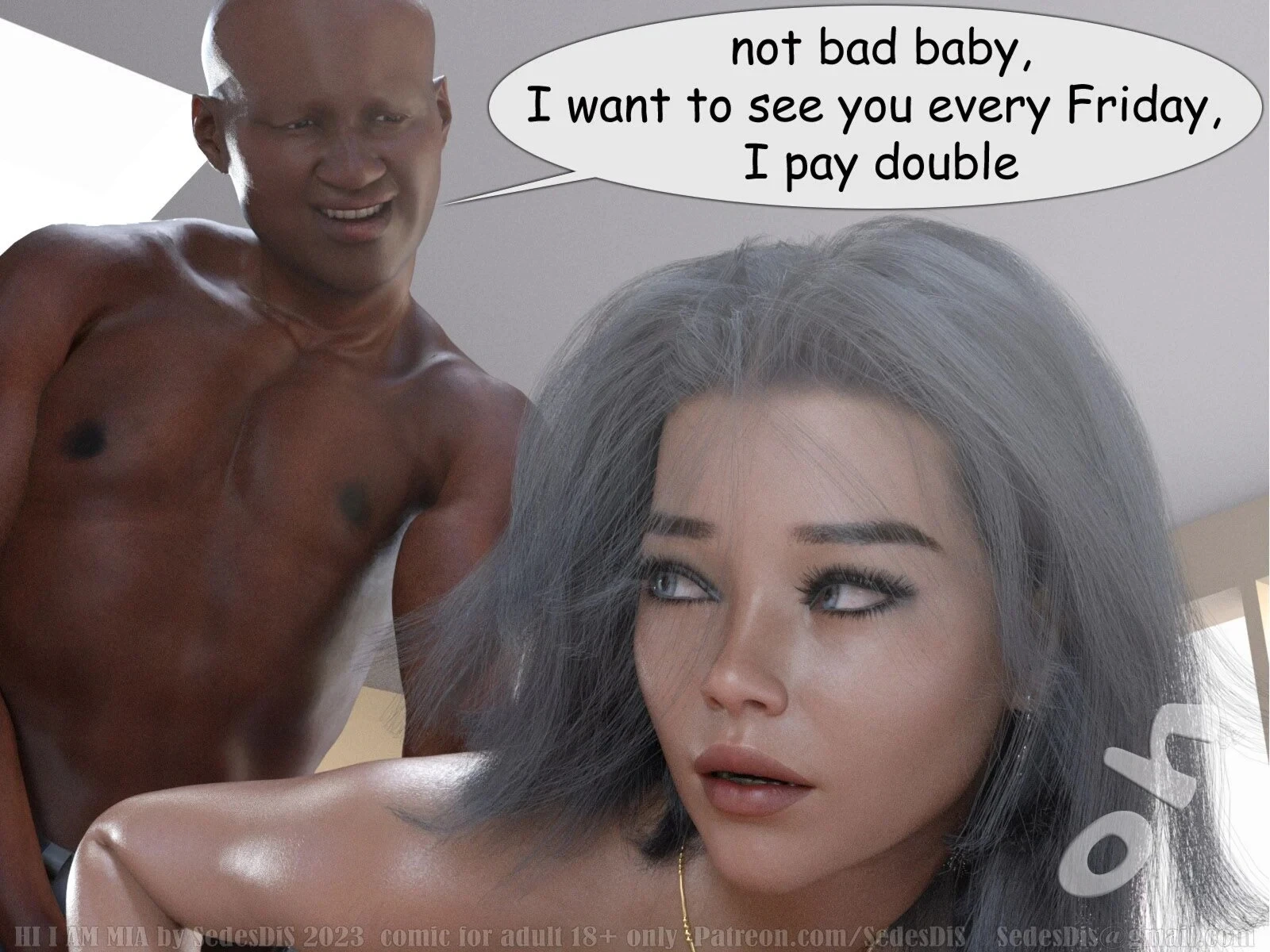 Hi, I am Mia porn comic picture 73