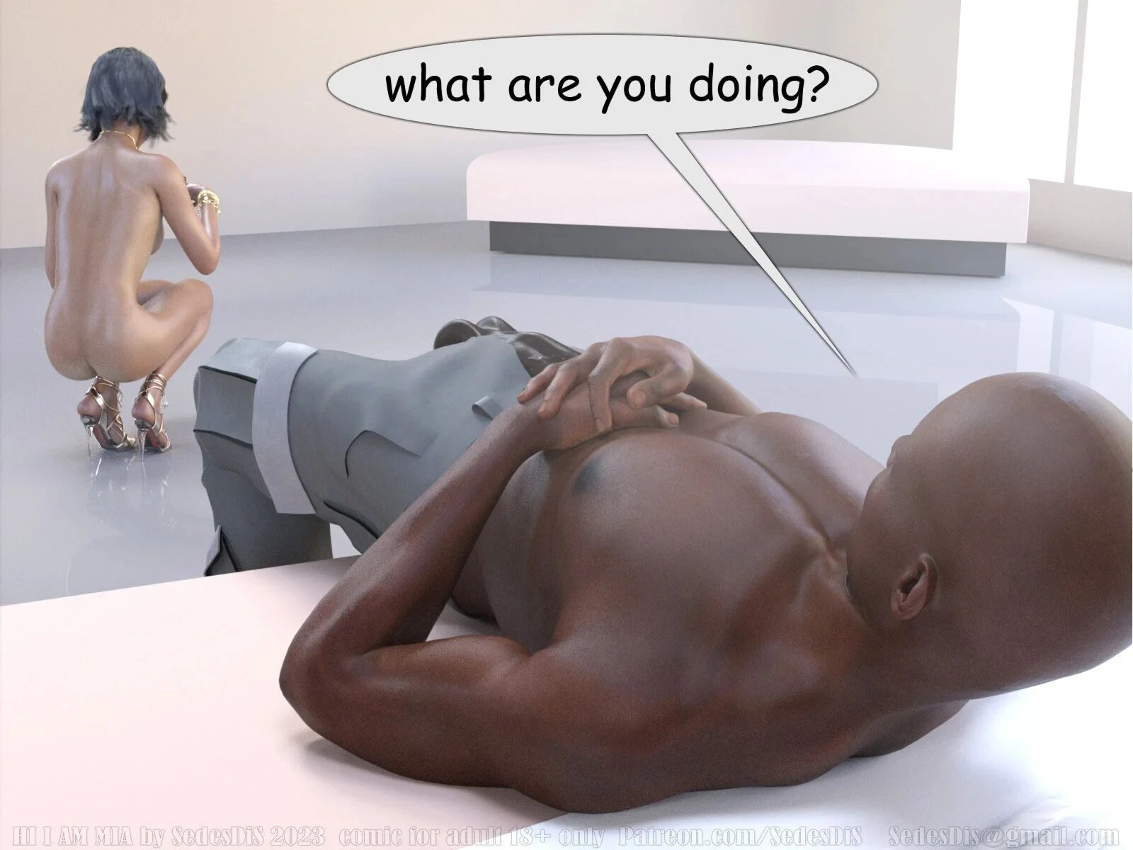 Hi, I am Mia porn comic picture 81