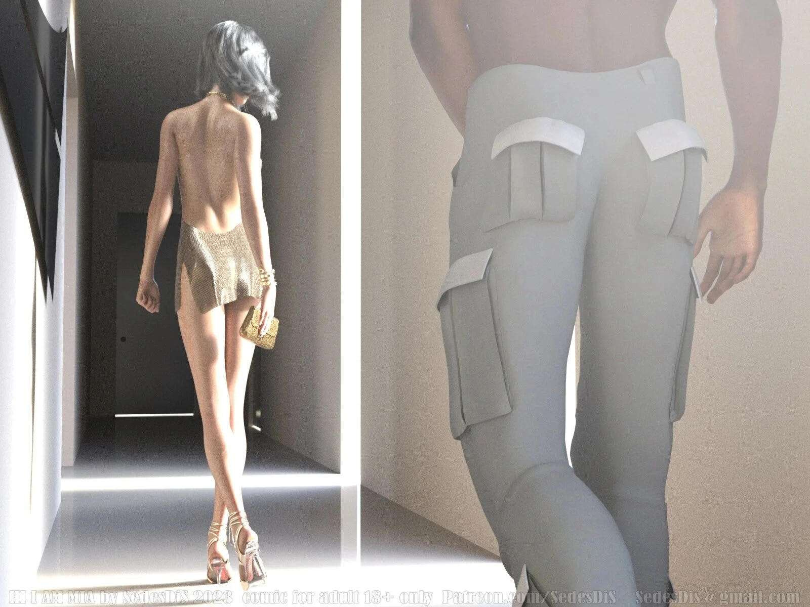 Hi, I am Mia porn comic picture 9