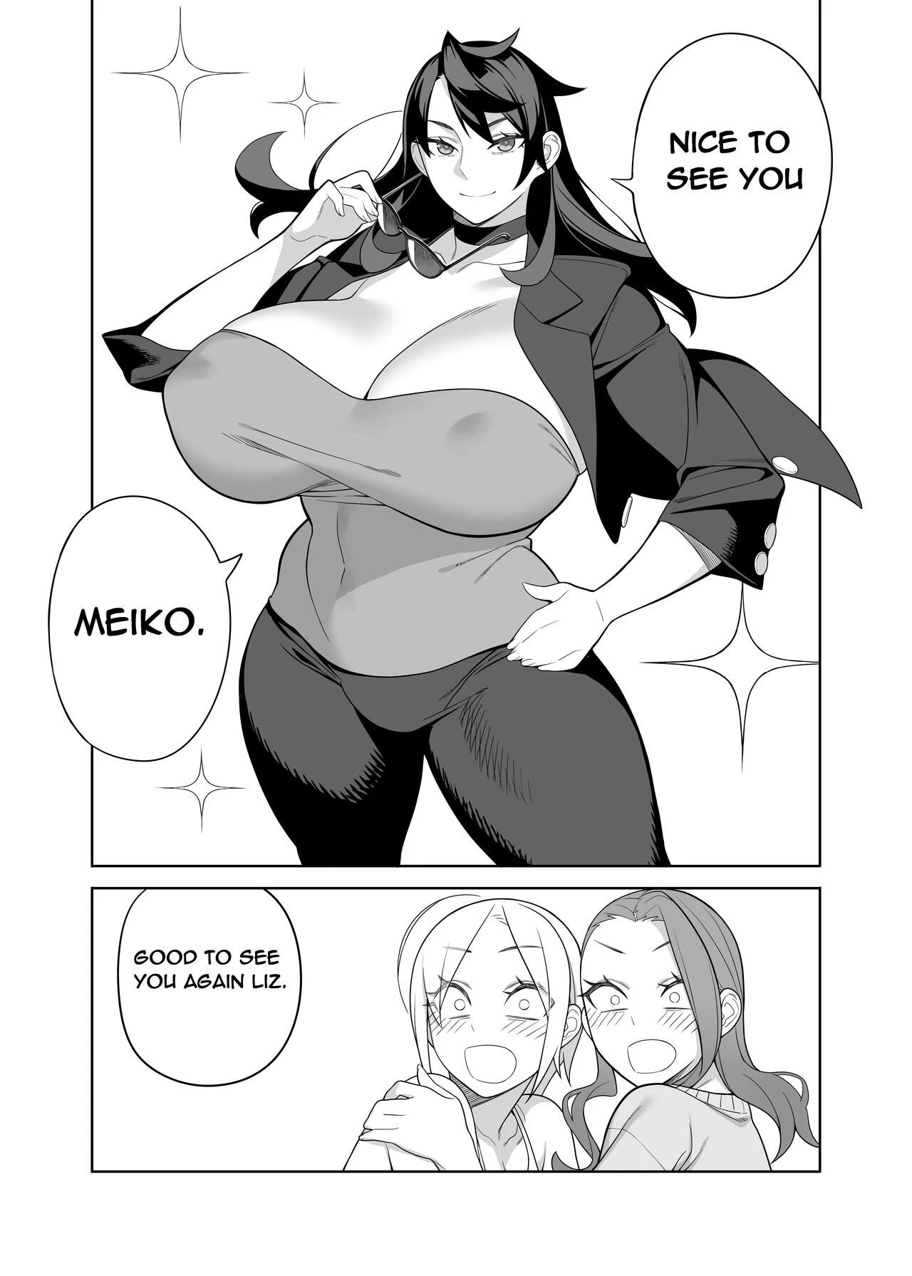 Hidarikiki Bakunyuu Celebrity - Monster Breasts Celebrity porn comic picture 6