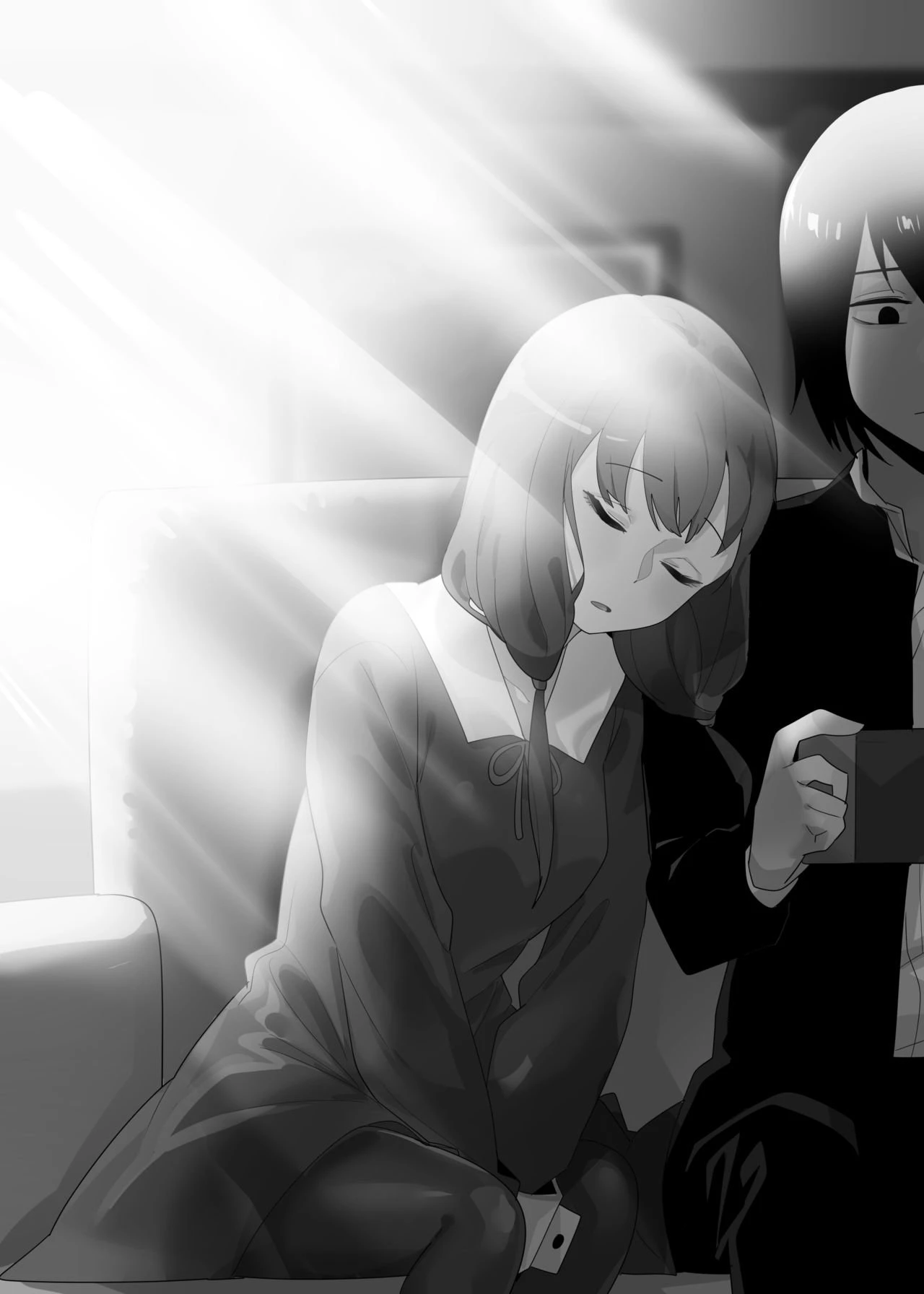 Hidden Backstory - Iino Miko porn comic picture 2