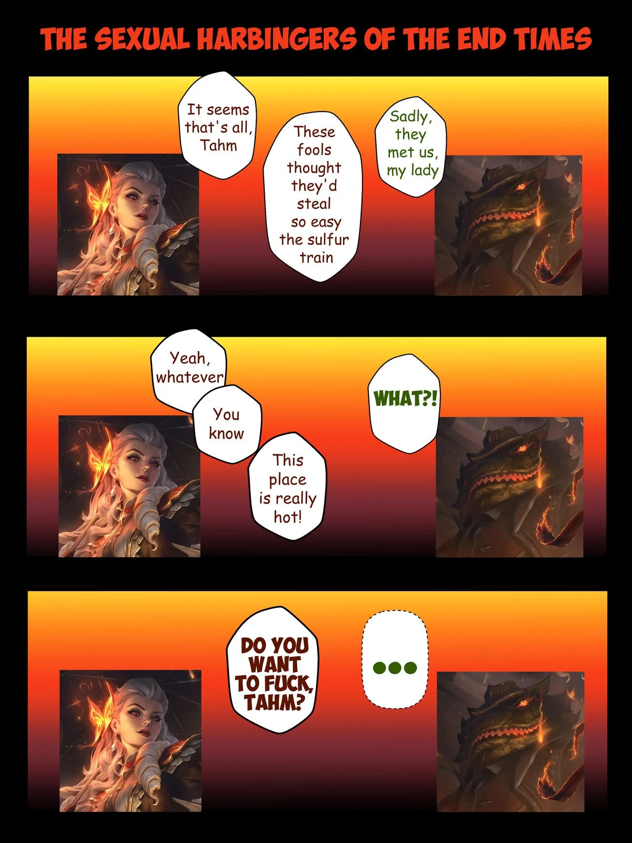 High Noon Leona porn comic picture 2