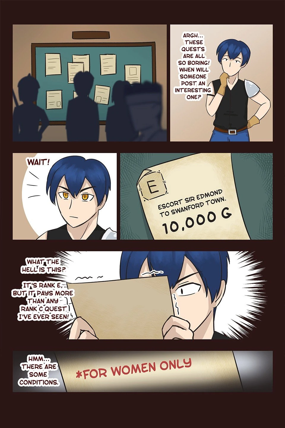 High Paying Easy Quest porn comic picture 2