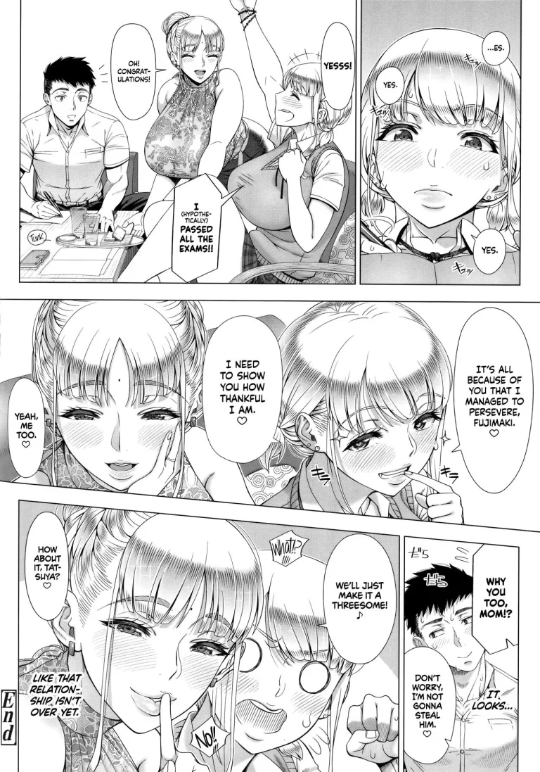 High School Mom's Study Plan porn comic picture 22