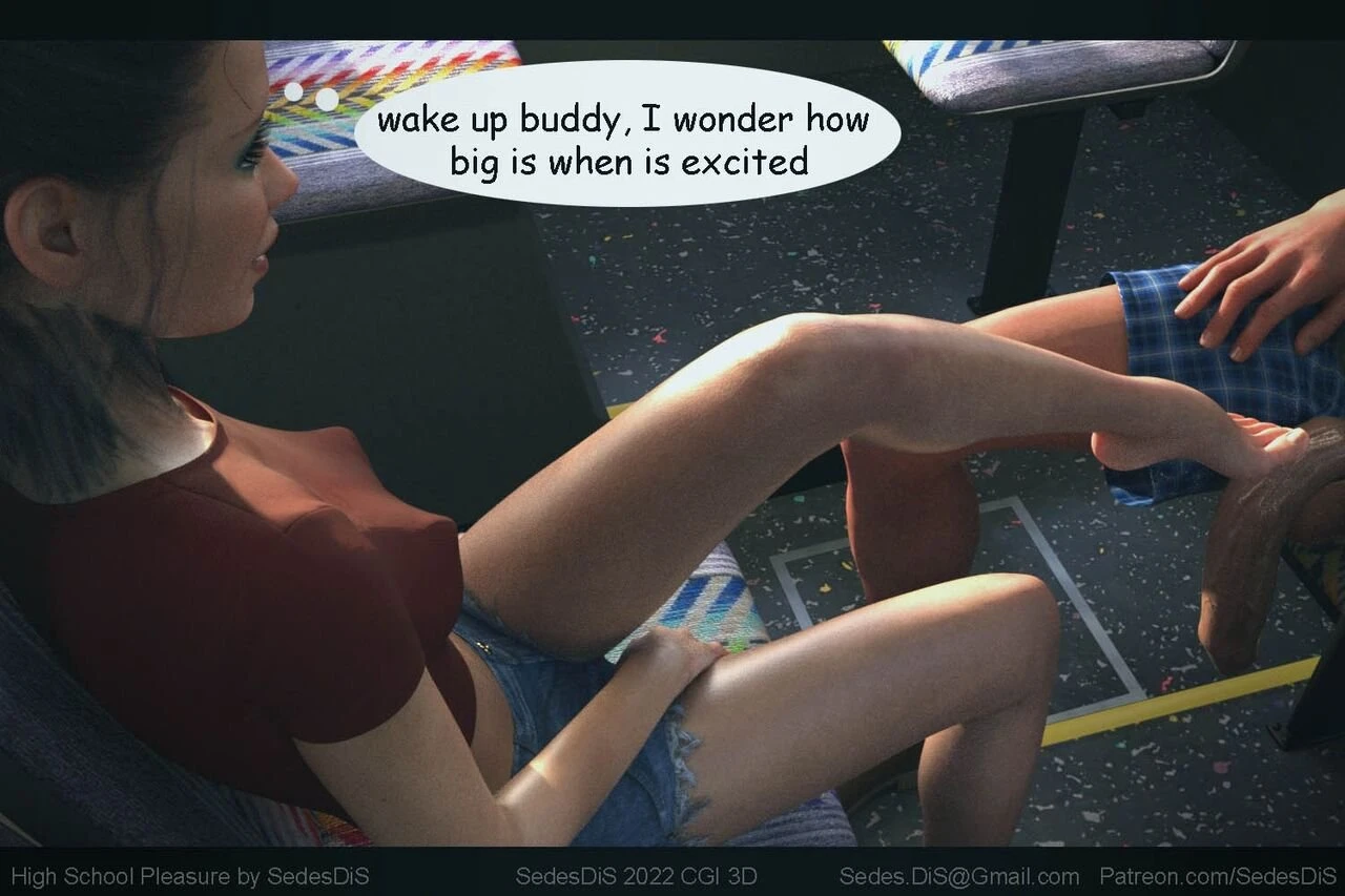 High School Pleasure porn comic picture 14